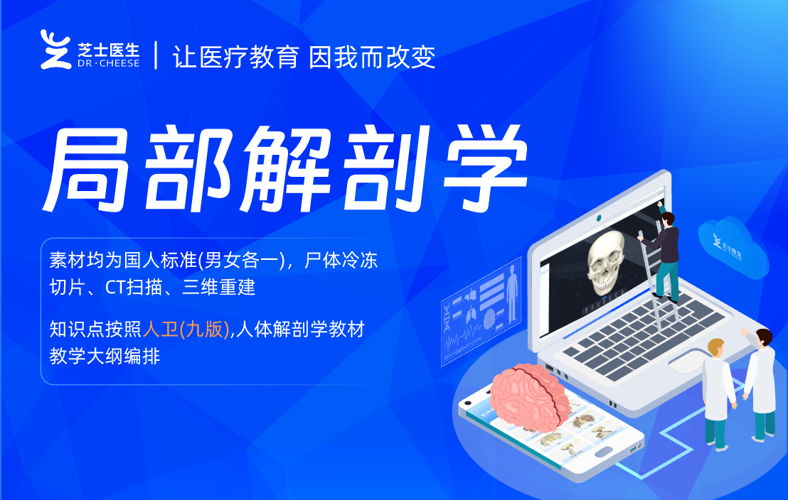 芝士医生-AI数字医学虚拟仿真的课程平台